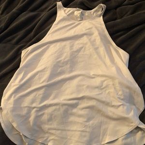 Fabletics tulip hem cropped tank